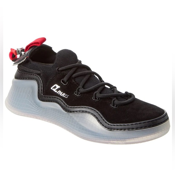 New in Box Christian Louboutin Black Arpoador Sneakers  display picture 1